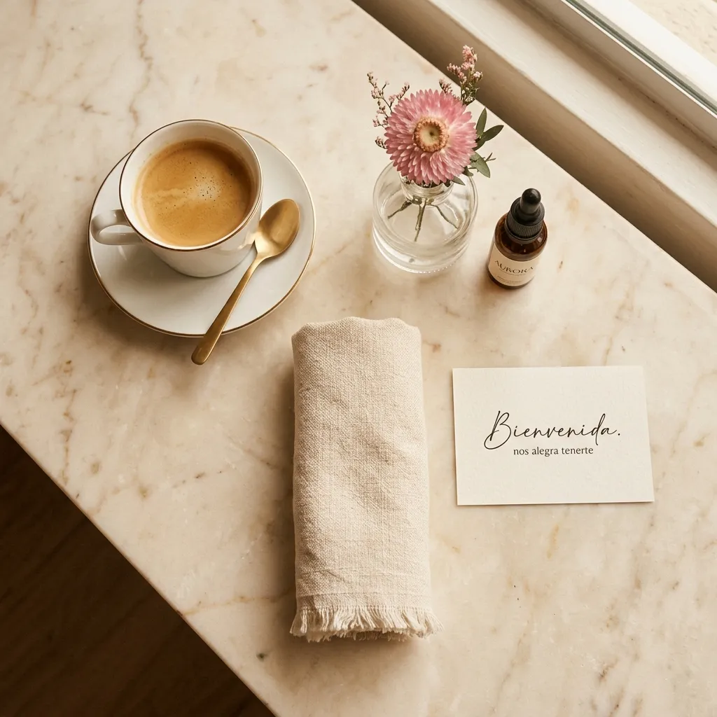 Ritual de bienvenida premium y estética facial en Malva Studio, El Poblado Medellín